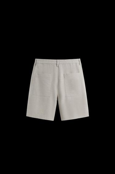 BERMUDA RELAXED FIT - Gris medio de Zara