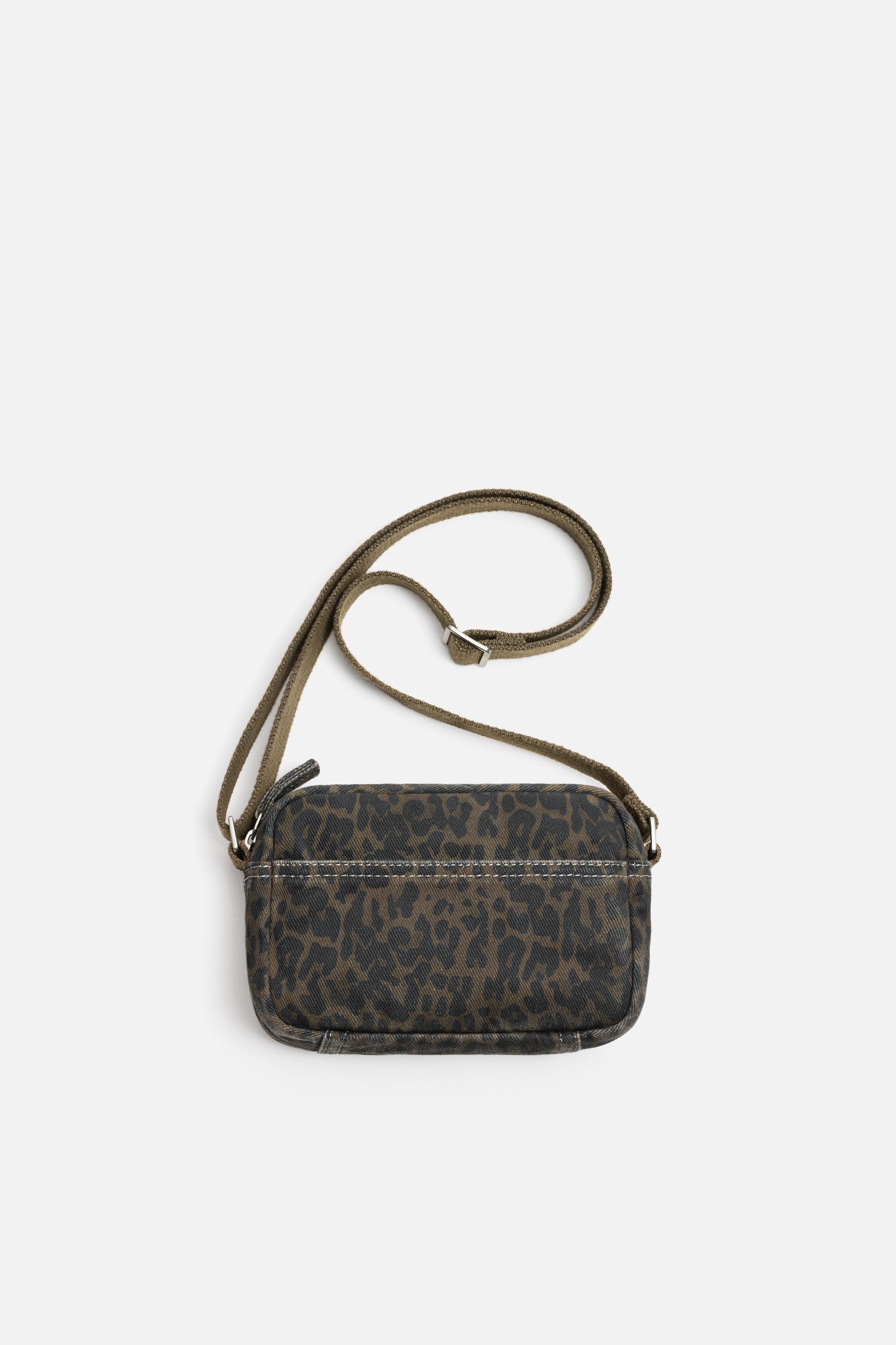 レオパード柄クロスボディバッグ - マルチカラー | ZARA Japan