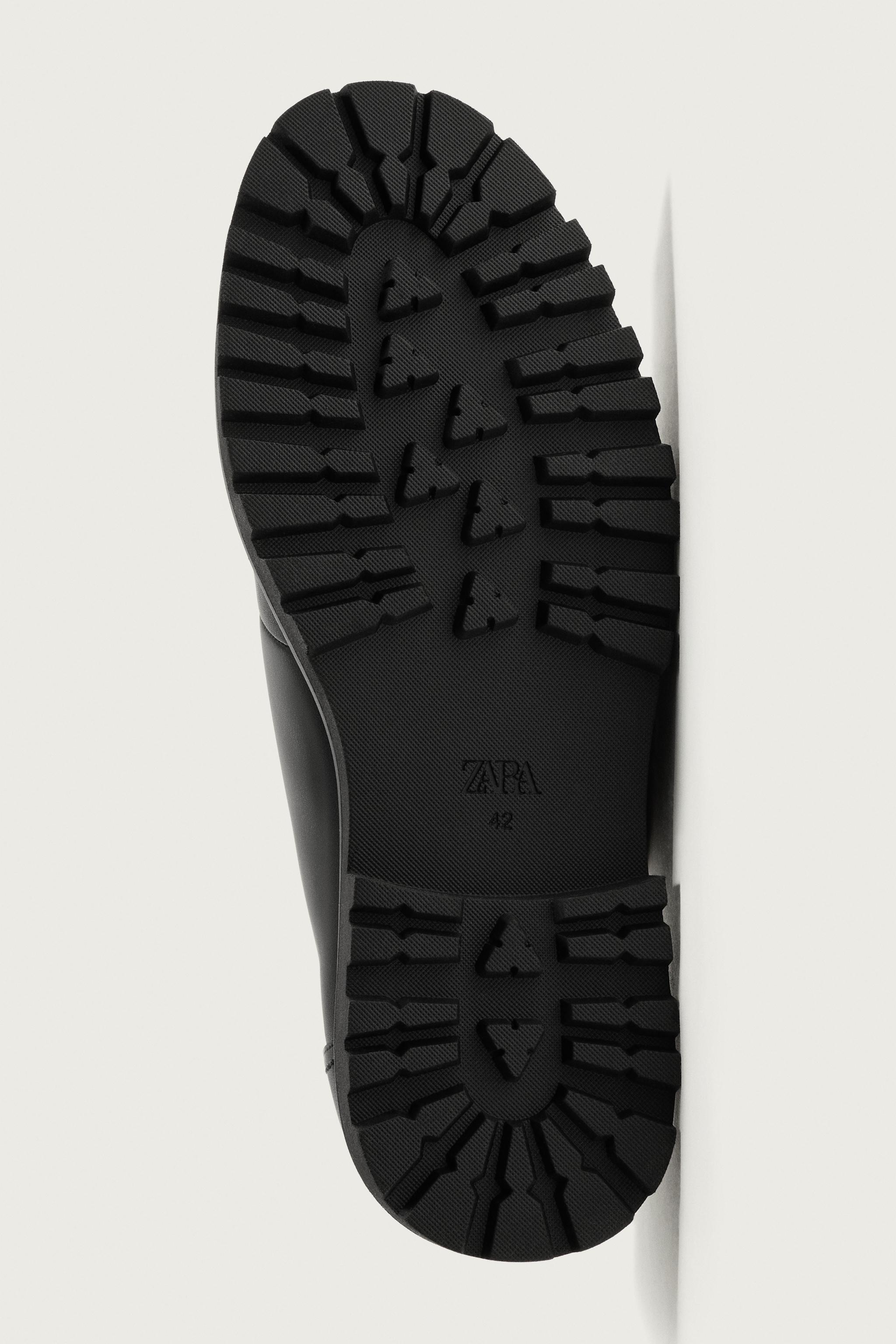 LUG SOLE PIPED SHOES
