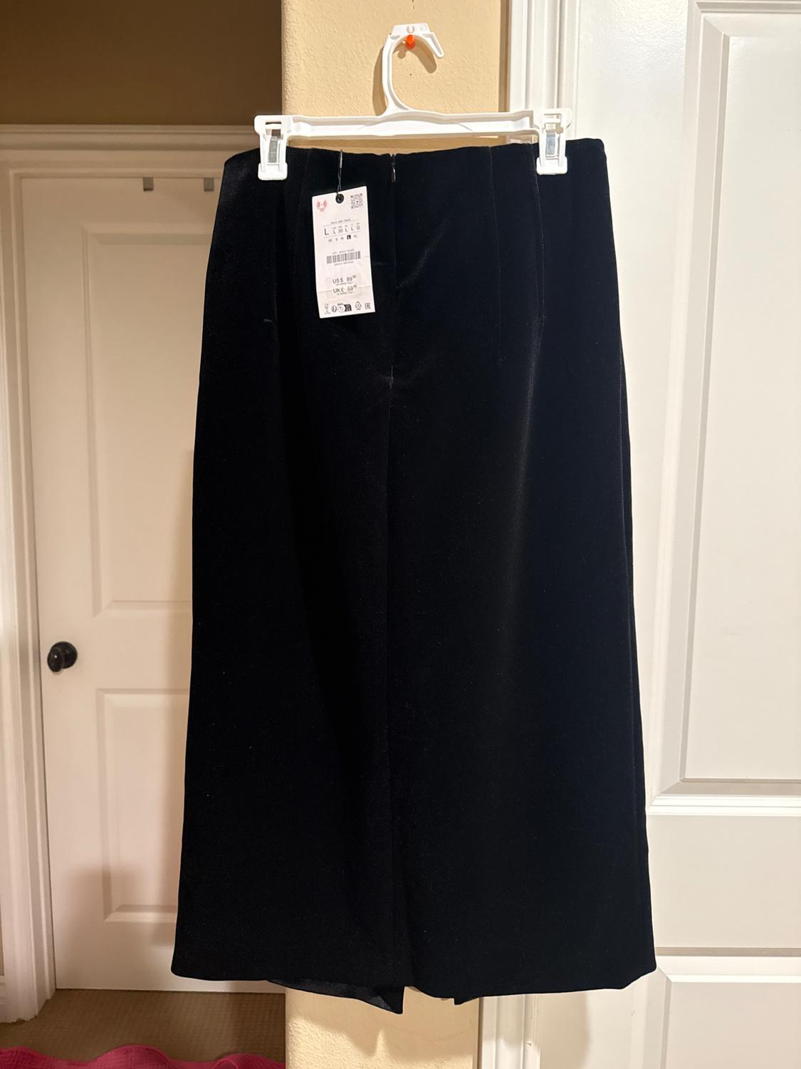 TEXTURED PENCIL SKIRT - Image 4