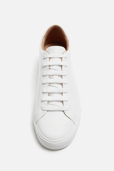 BASKETS BASIQUES - Blanc de Zara - Image 2