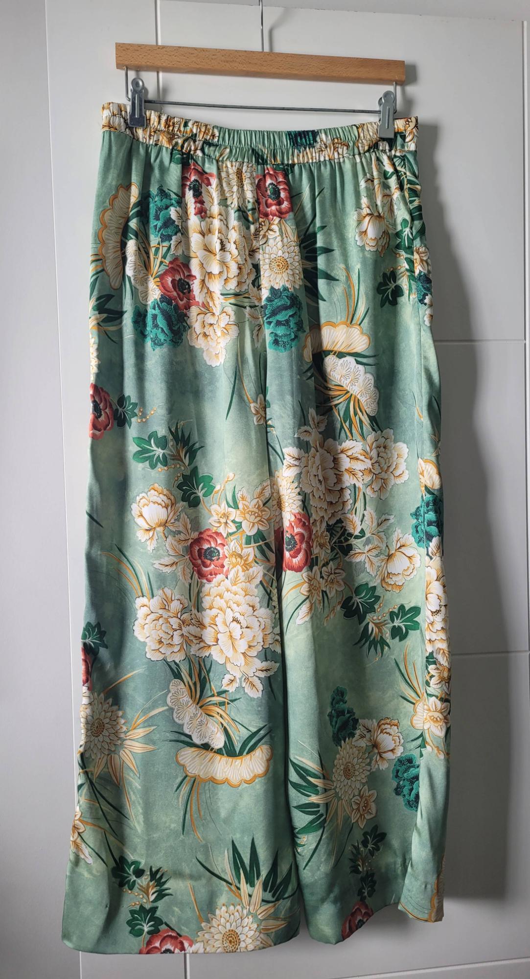PRINTED LOOSE FIT PAJAMA BOTTOMS - Image 2