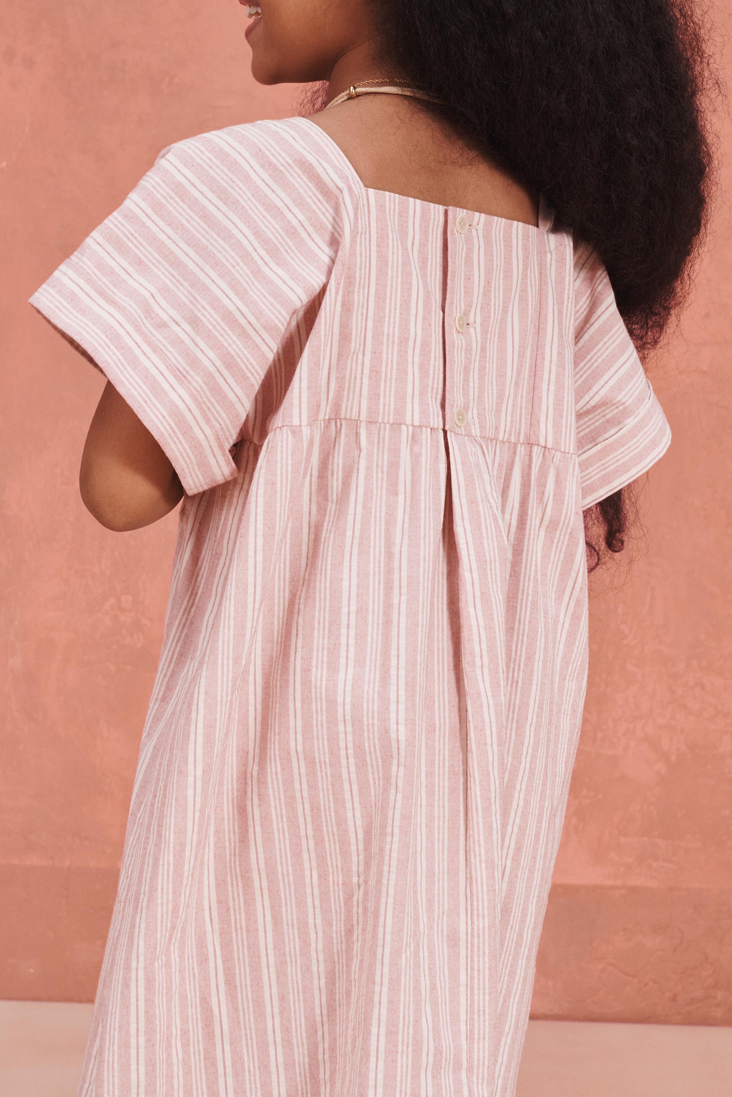 SMOCKED STRIPED DRESS LIMITED EDITION - striped | ZARA United States