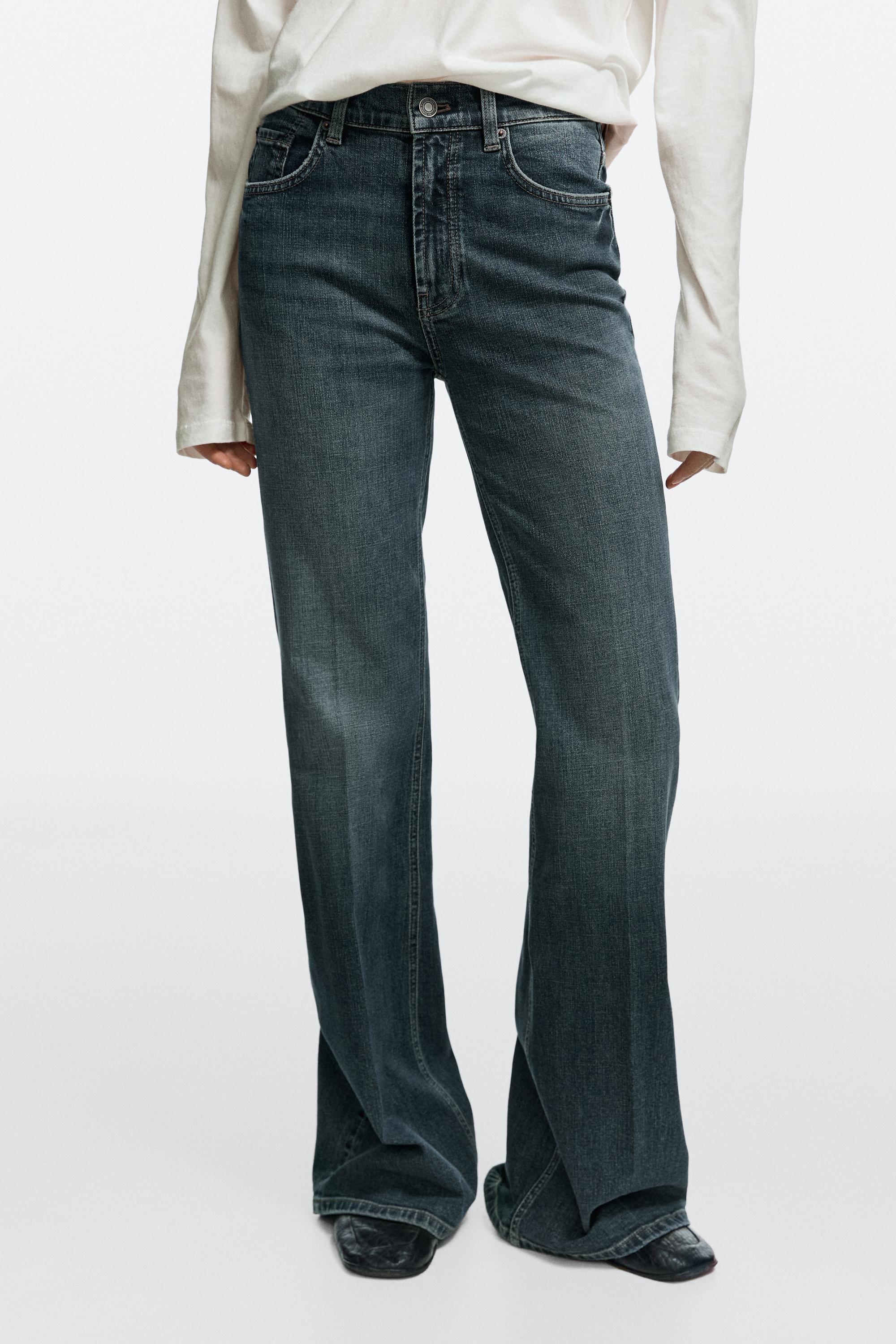High-waist skinny flare jeans — 470