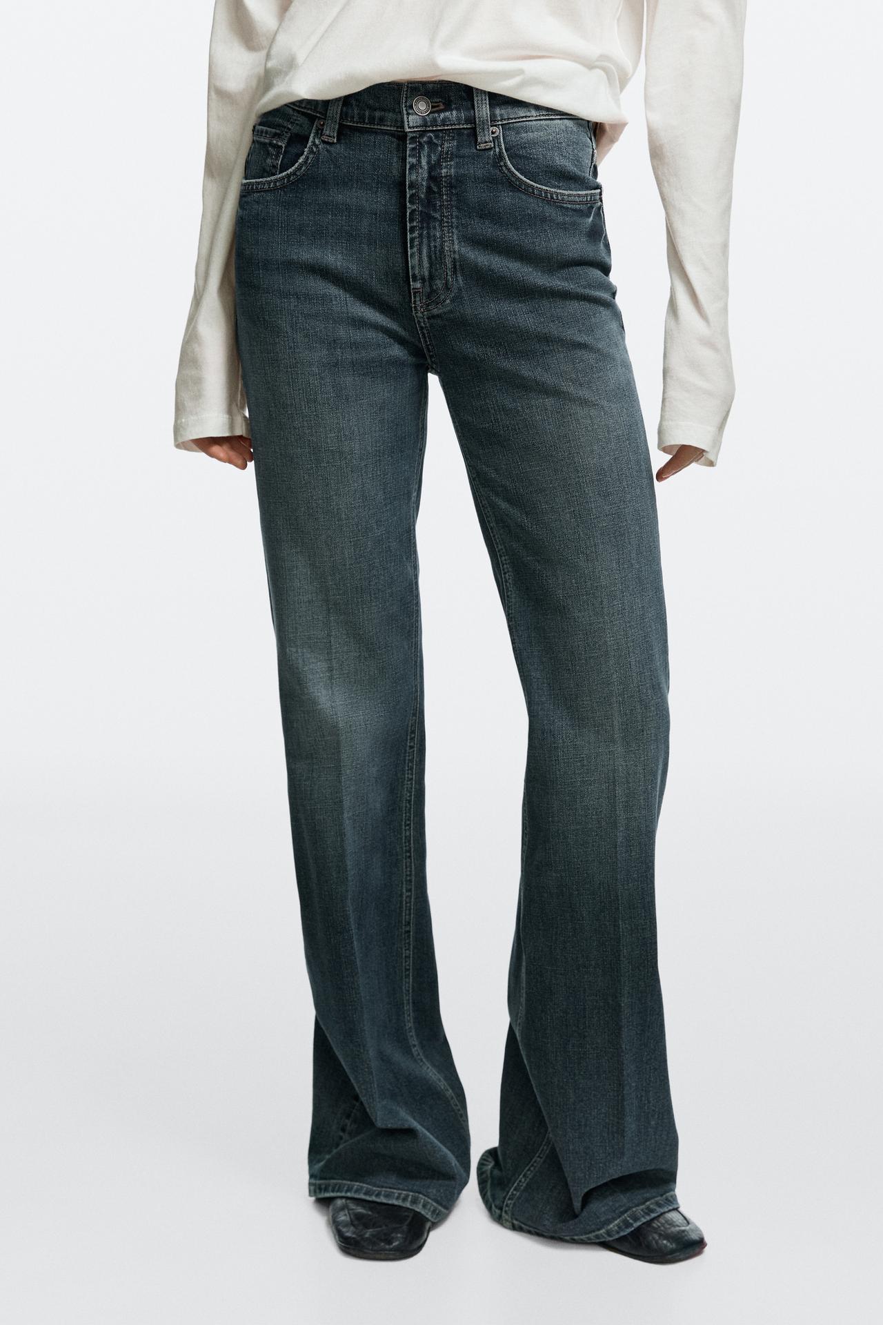 High-waist skinny flare jeans — 470