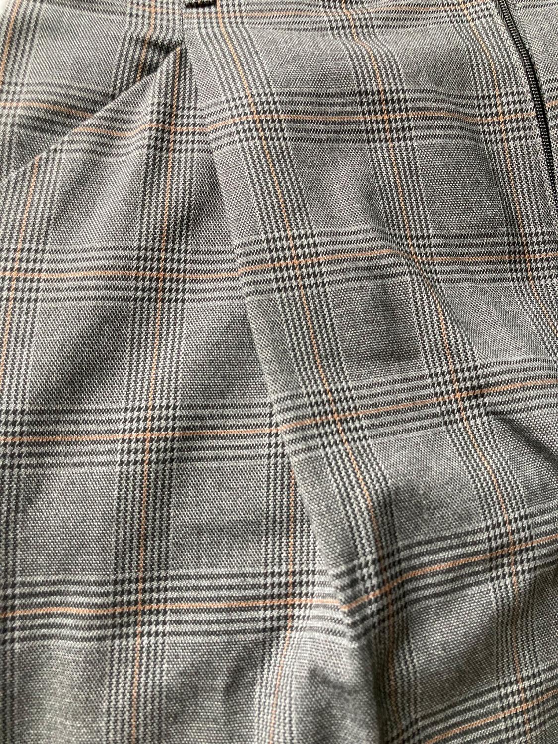 CHECK FULL-LENGTH TROUSERS - Image 4