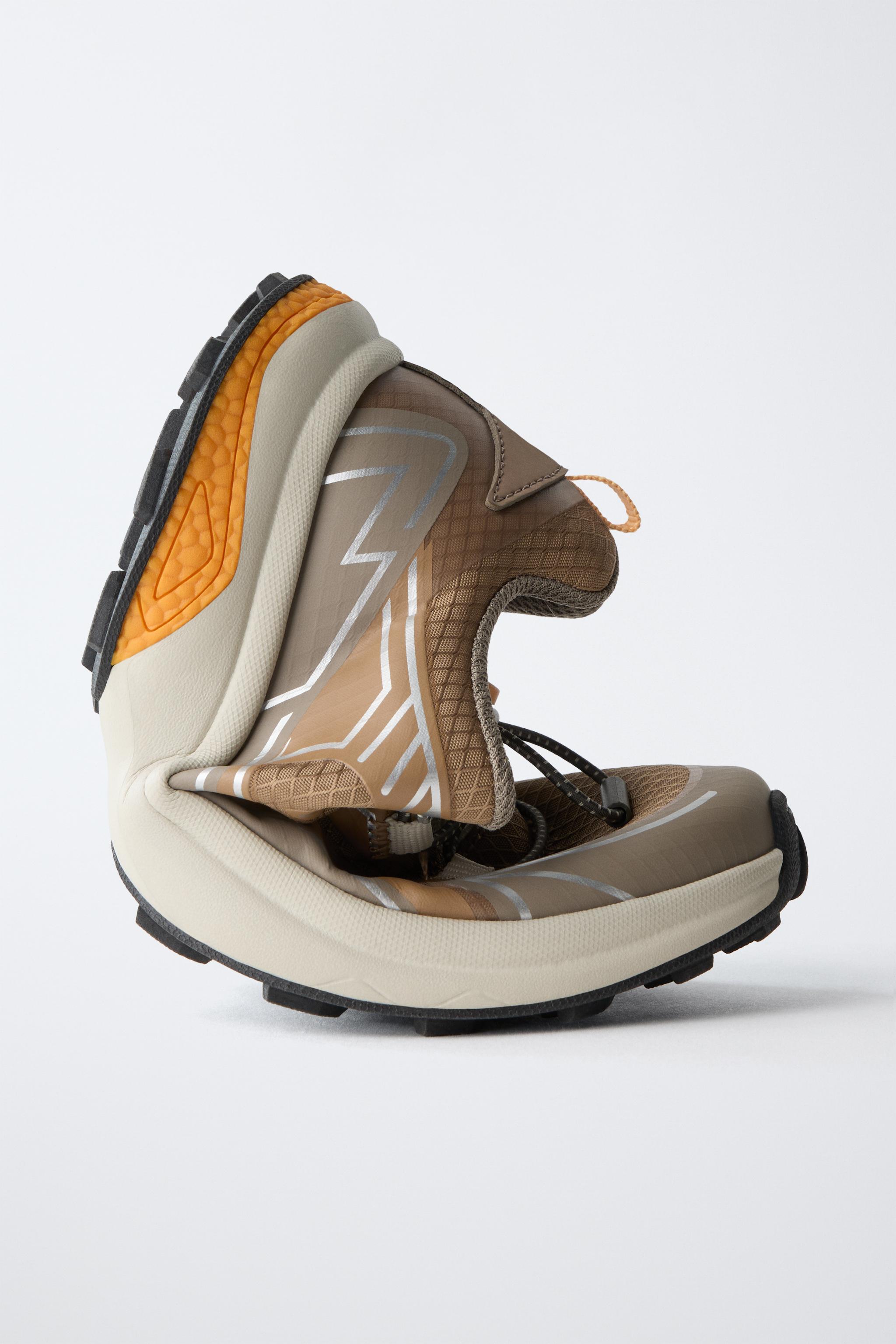 Детские кроссовки Zara TECHNICAL SNEAKERS — фото 4