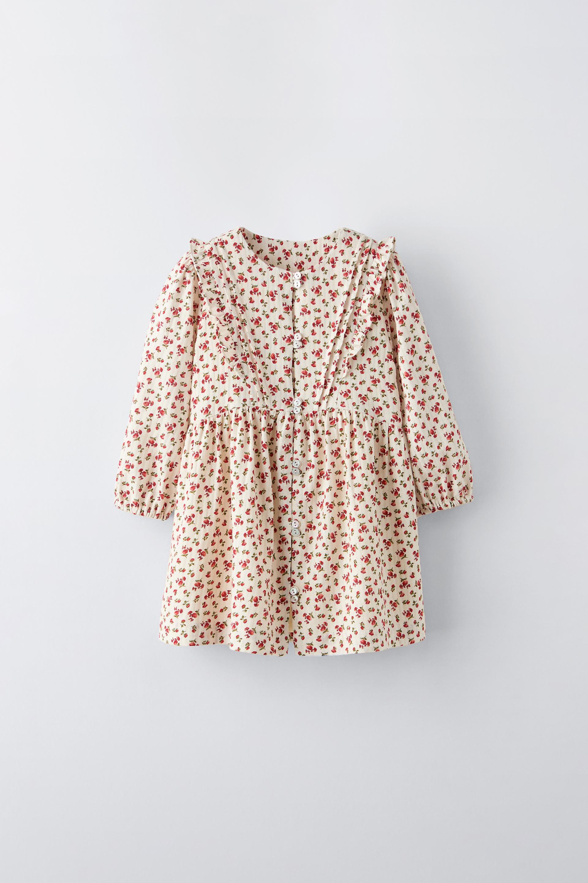 Robe fleuri shops zara