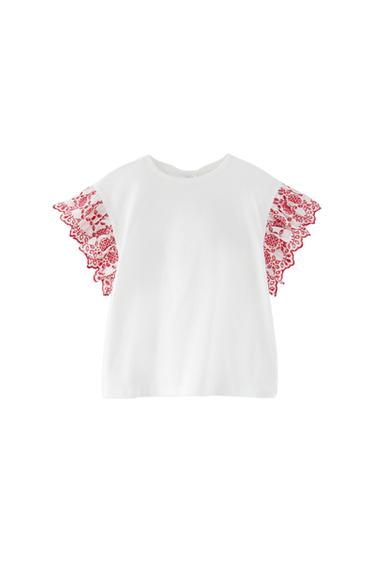 EMBROIDERED TOP