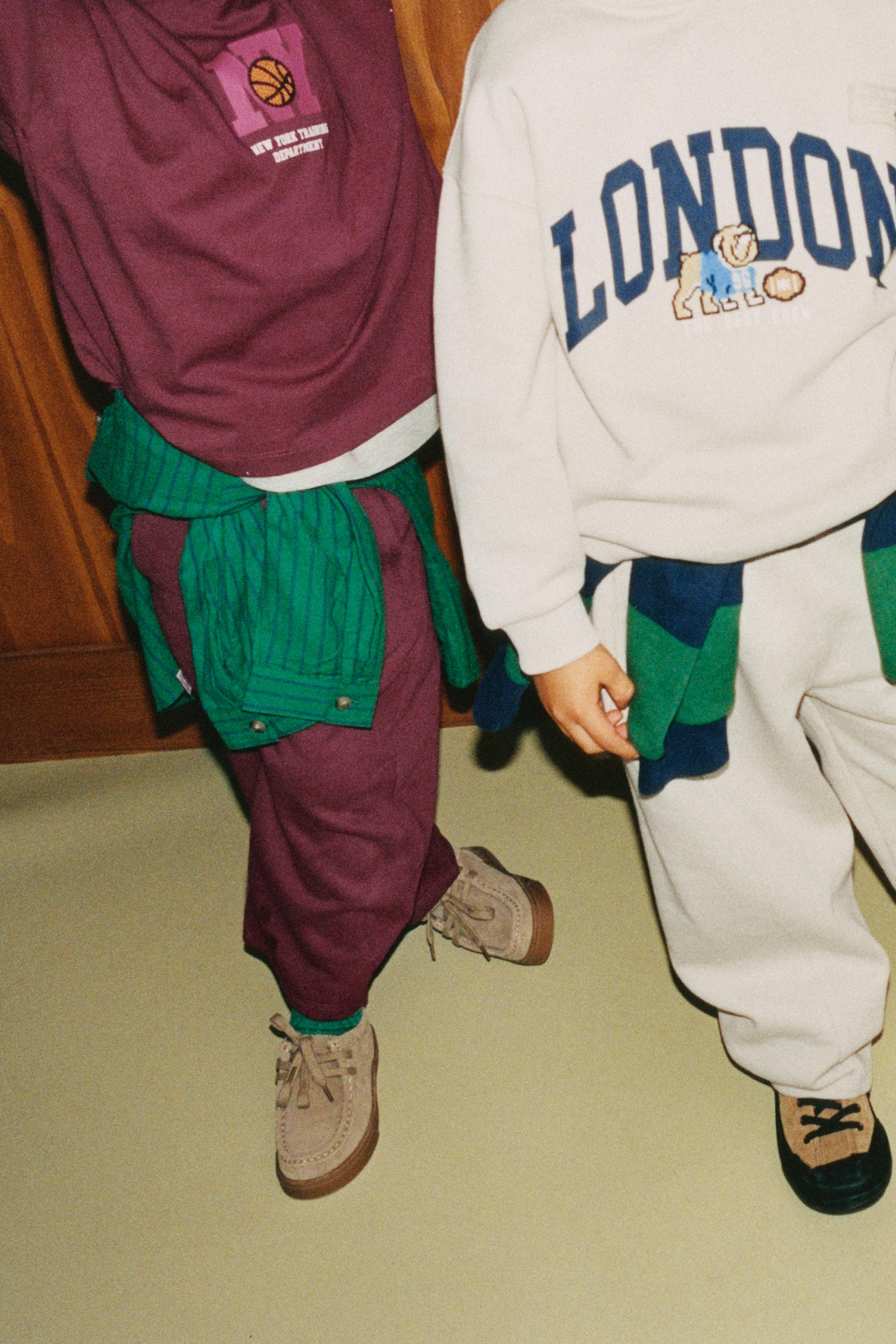 VARSITY BARREL PANTS