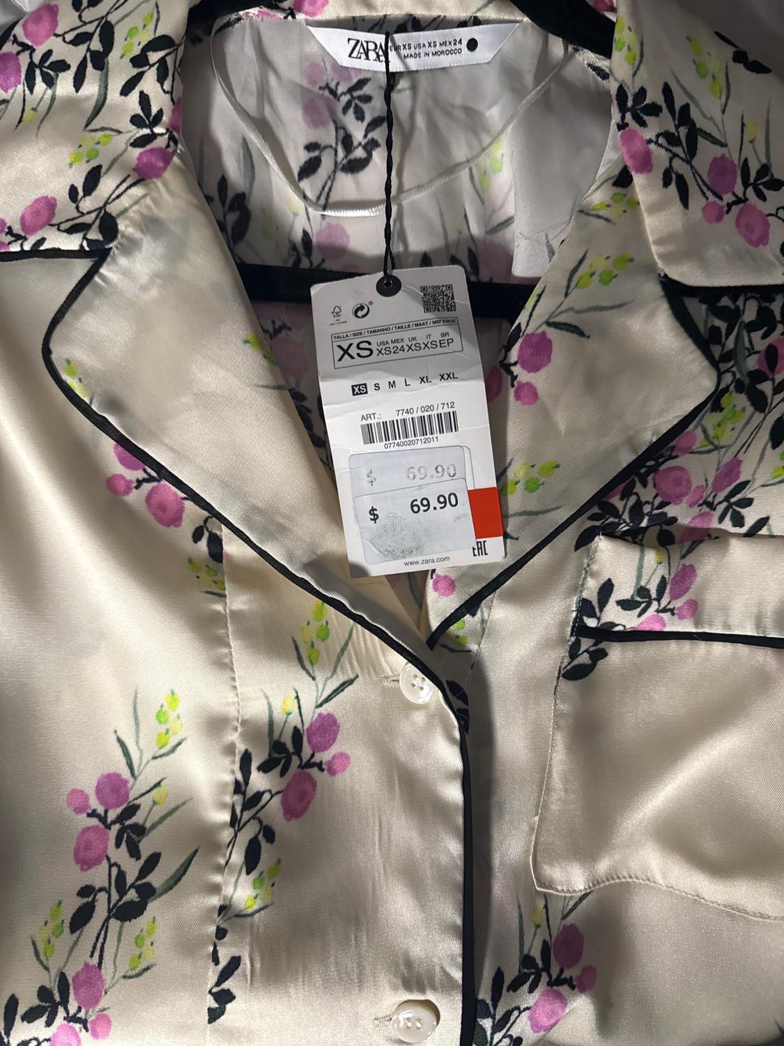 PRINTED SHIRT WITH PIPING - Image 3