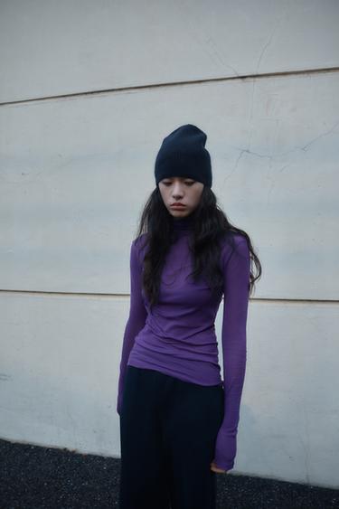 수피마® 코튼 티셔츠 - Zara 보라