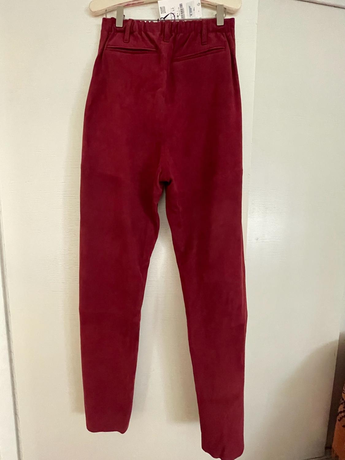 LIMITED EDITION SUEDE LEATHER TROUSERS - Image 2