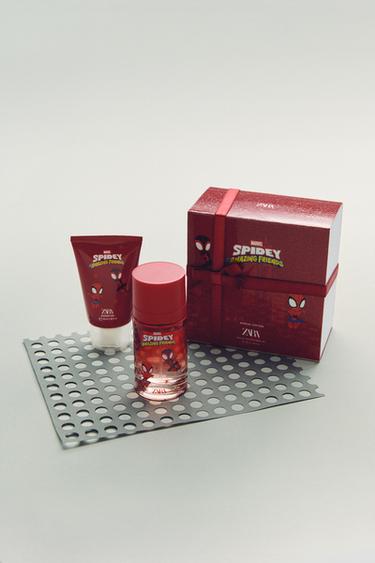 MARVEL SPIDEY AND HIS AMAZING FRIENDS © MARVEL EDT & SHOWER GEL (50 ML + 40 ML) + (1.69 FL. OZ. + 1.35 FL.OZ.) - TINTED LEATHER by Zara