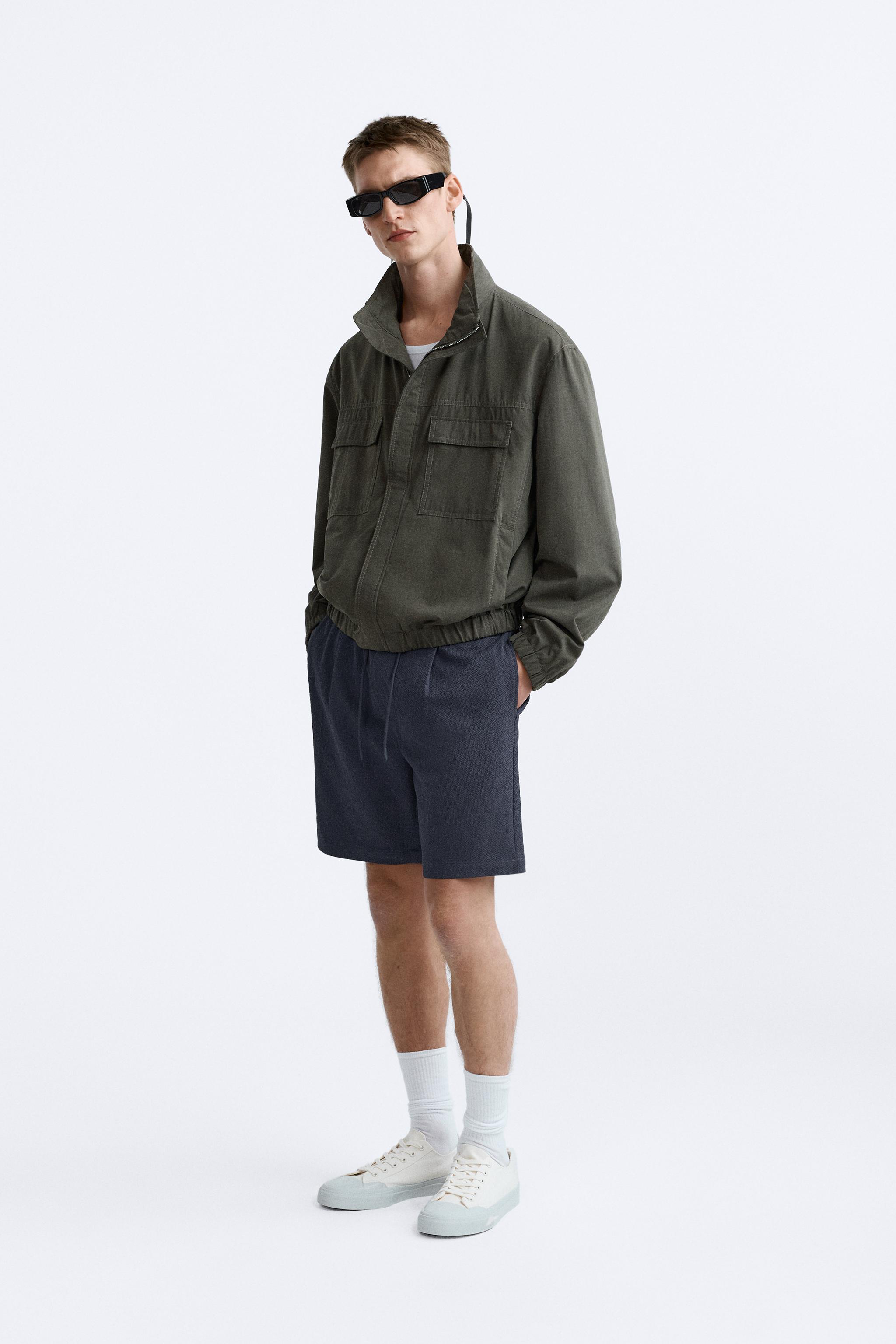 ブルーショートパンツ – メンズ | 最新コレクション | ZARA 日本 - ページ2