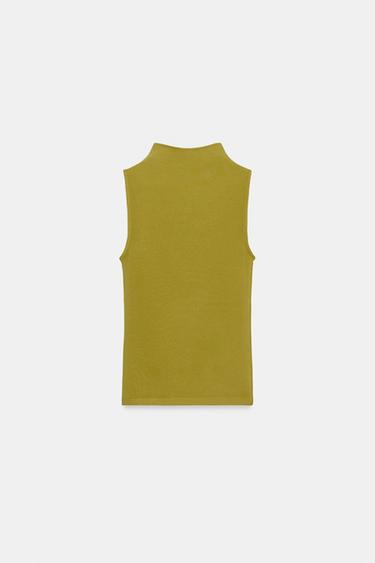SLEEVELESS TOP - Oil by Zara