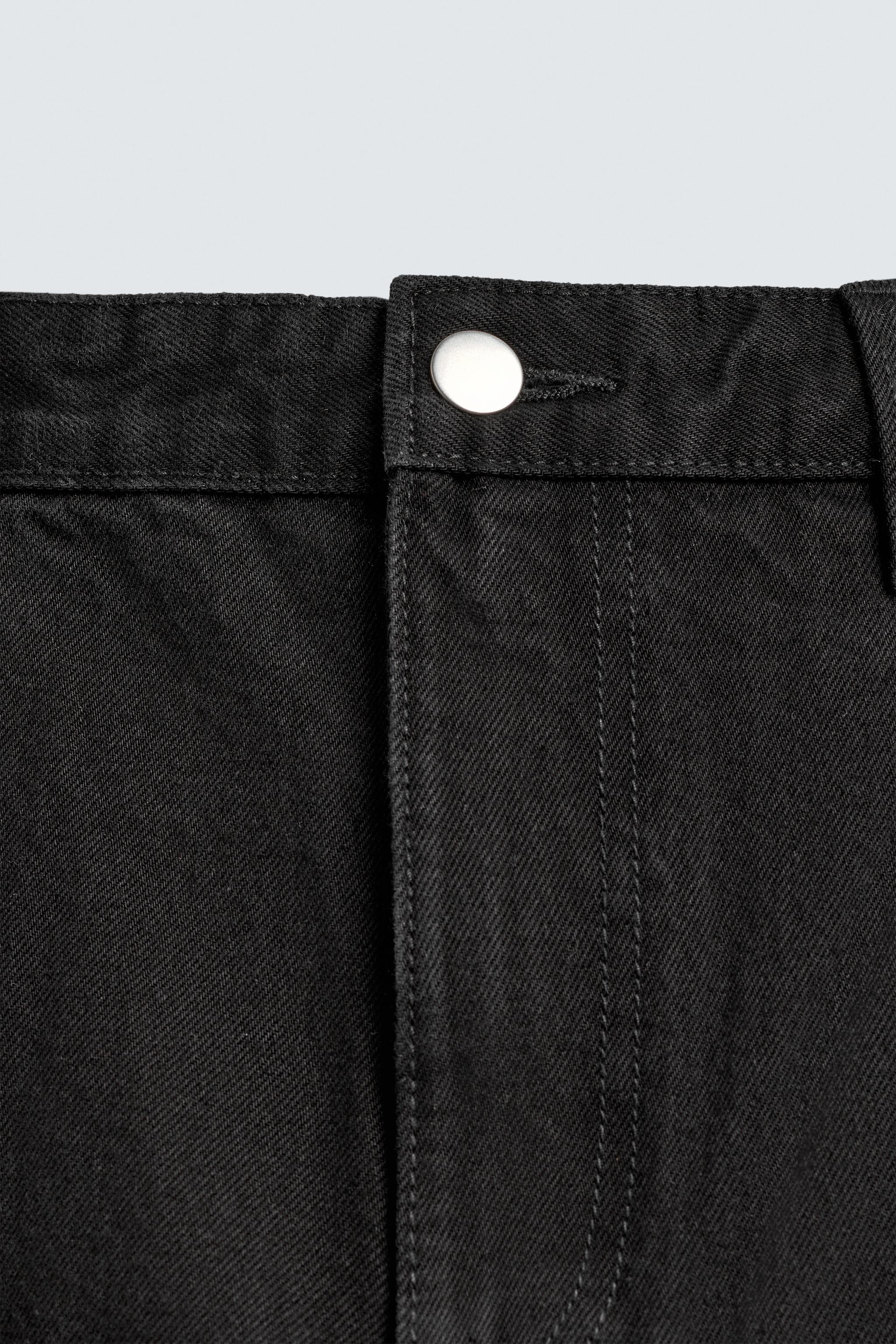 TAPERED WIDE FIT JEANS