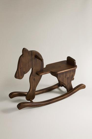 KIDS' ROCKING HORSE TOY - Brown by Zara - Image 1