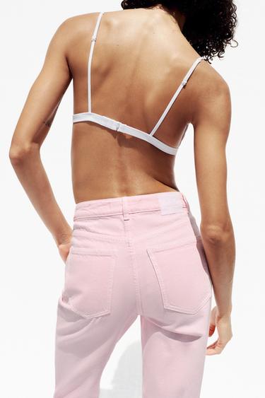 JEAN Z1975 DROIT À TAILLE HAUTE - Rose de Zara - Image 4