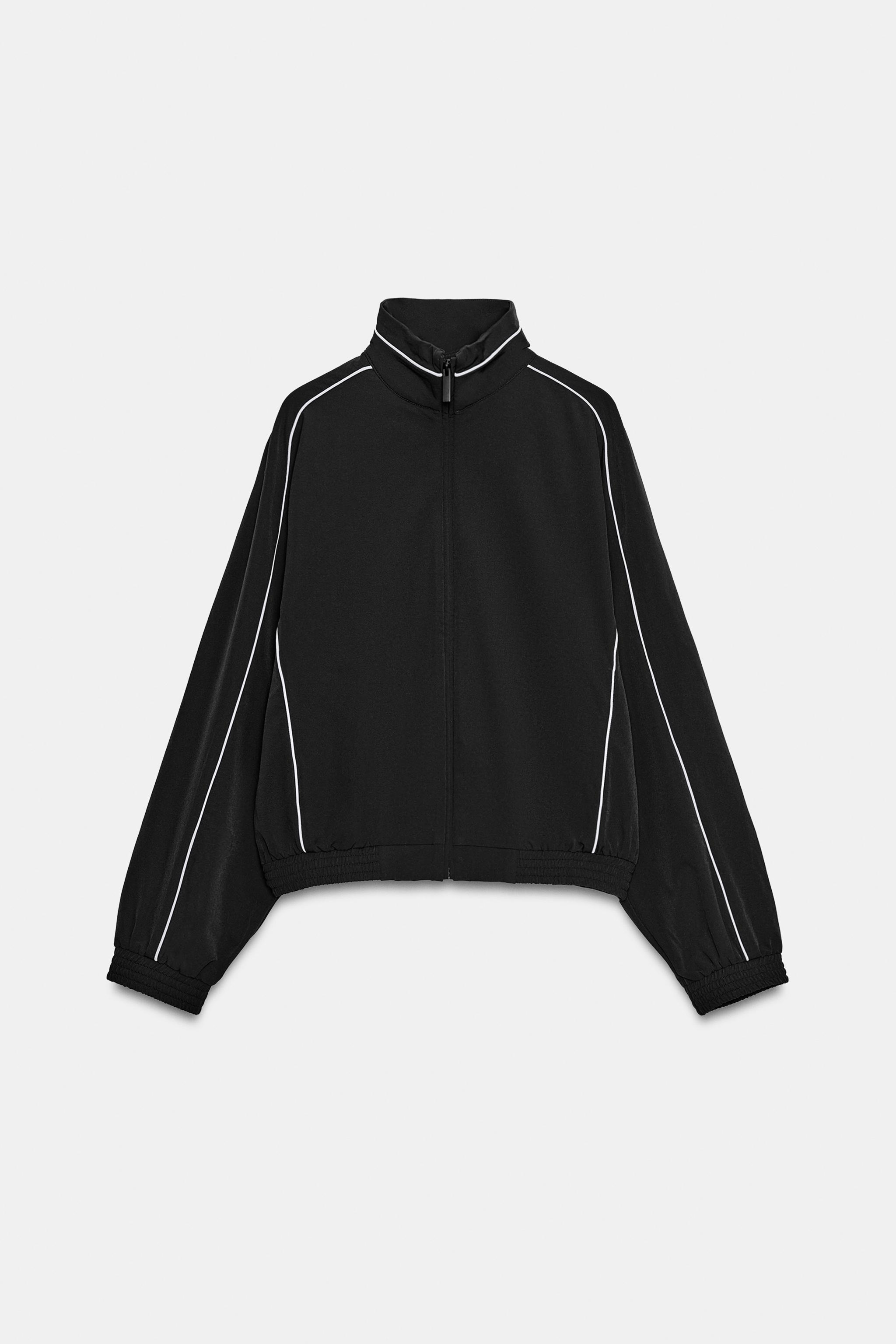 CONTRAST PIPING TECHNICAL JACKET