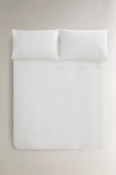 EMBROIDERED DUVET COVER - White by Zara - Image 0