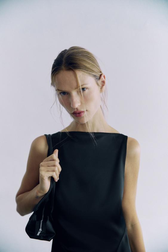 Zara SHOULDER BAG - Black - Image 0