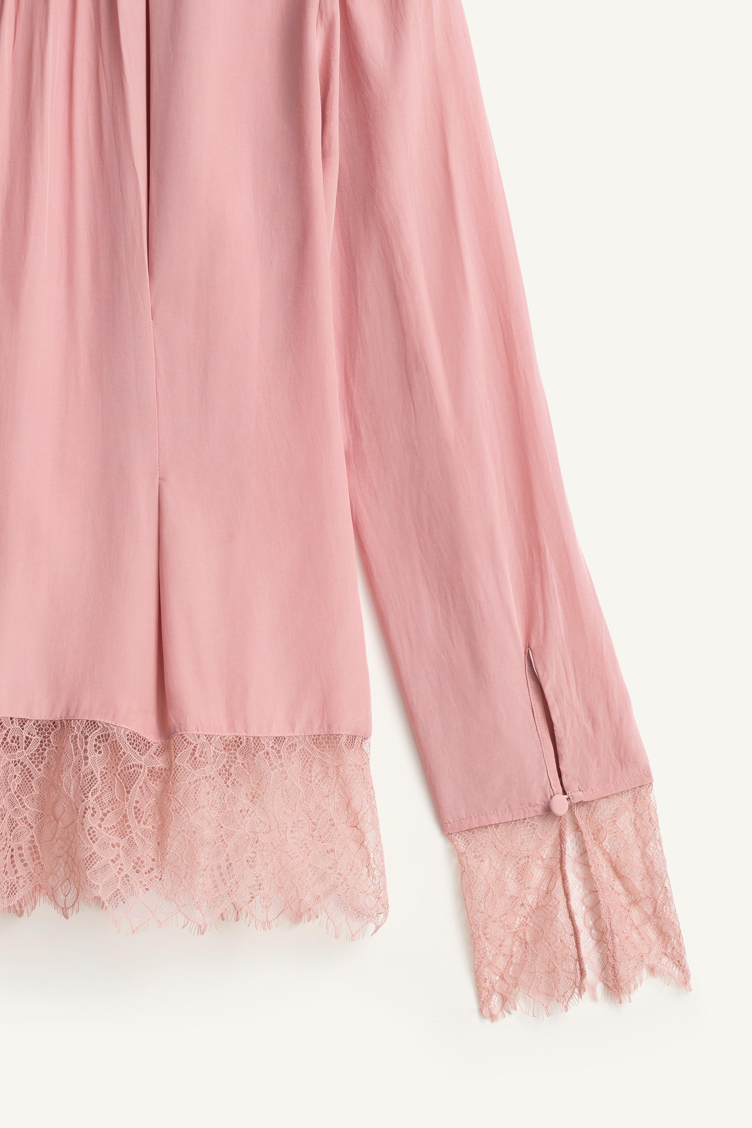 CHEMISE PLIS DENTELLE ÉDITION LIMITÉE