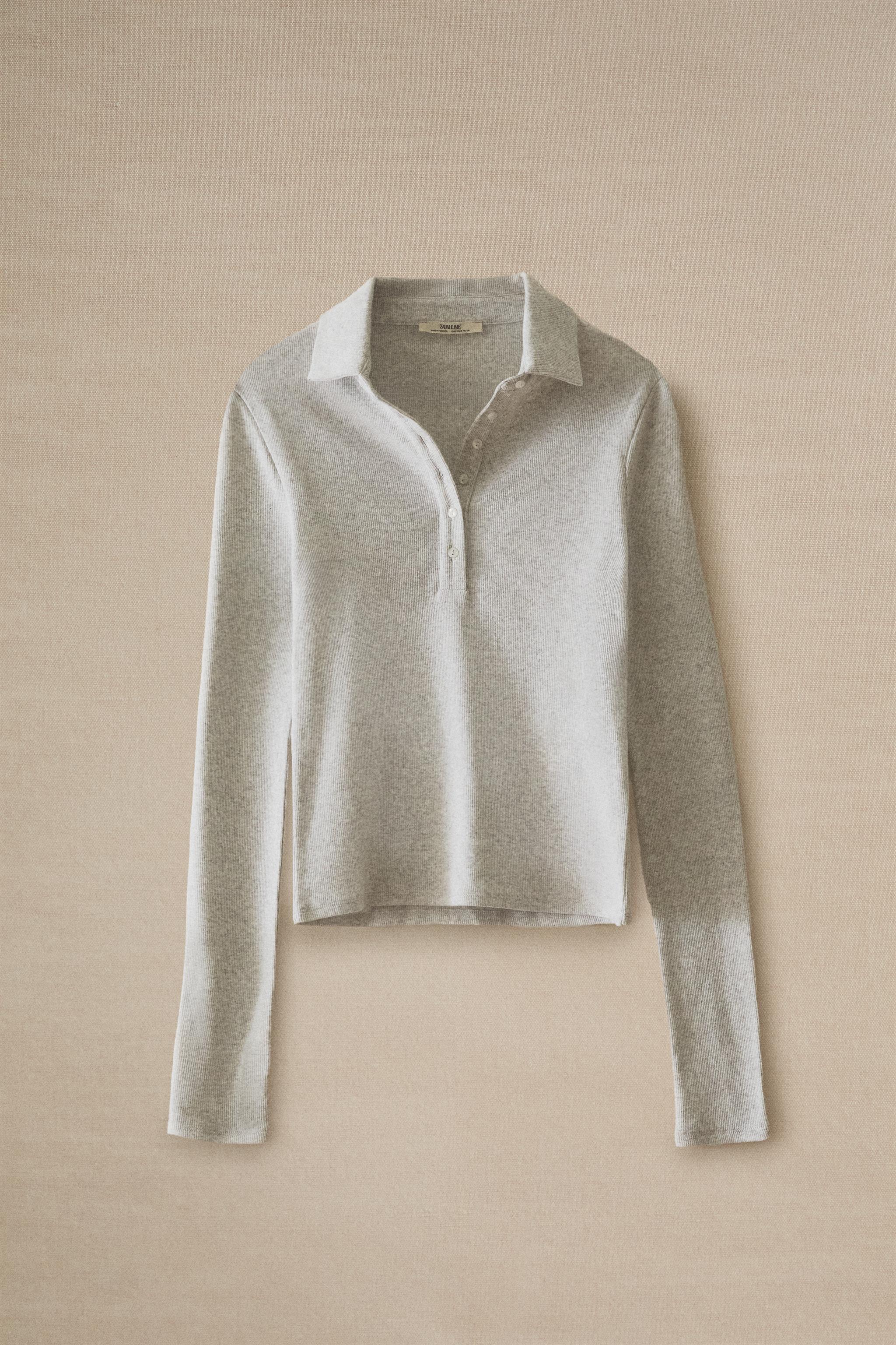 LONG SLEEVE POLO SHIRT
