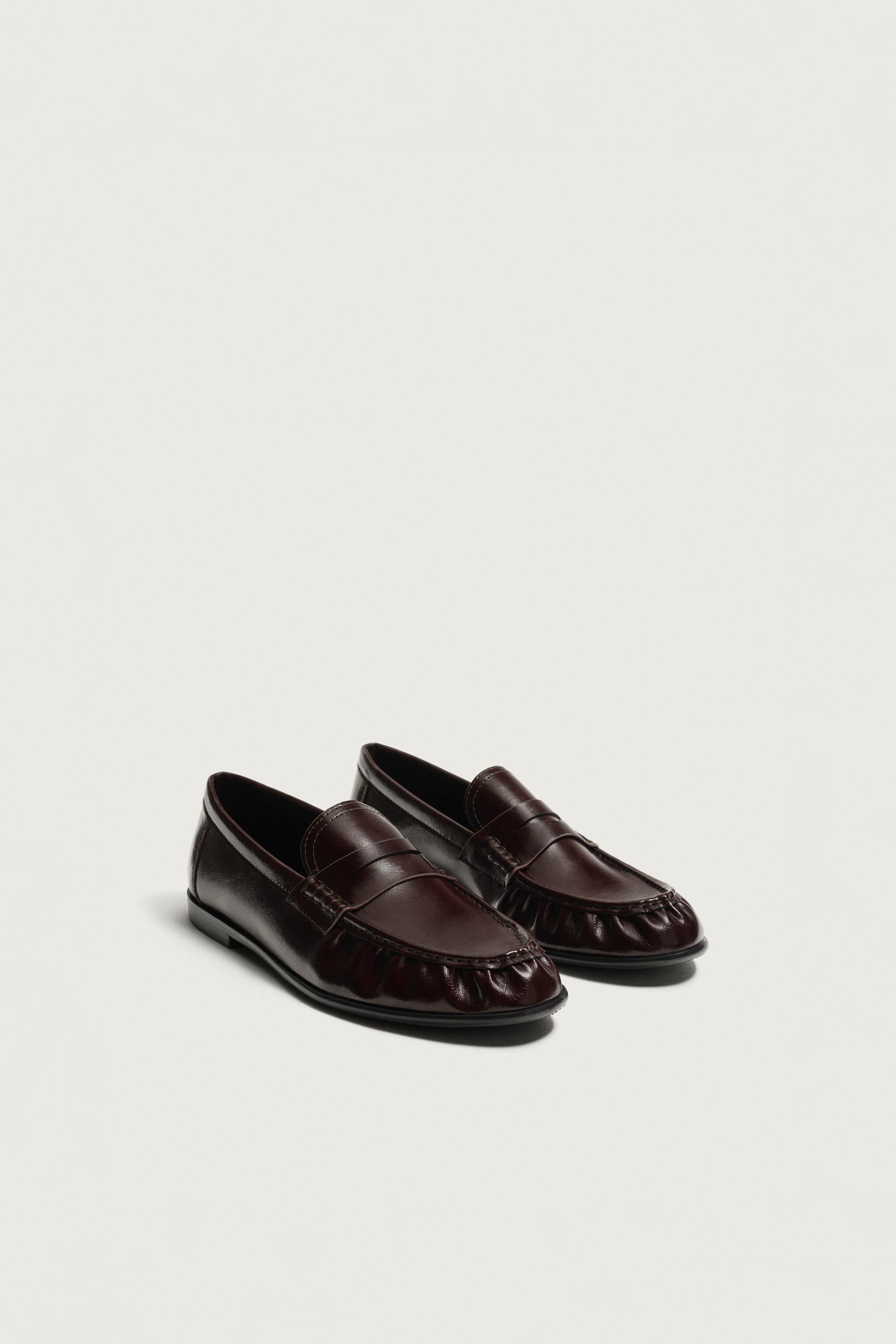 PENNY DRESS LOAFERS — Burgundy Red