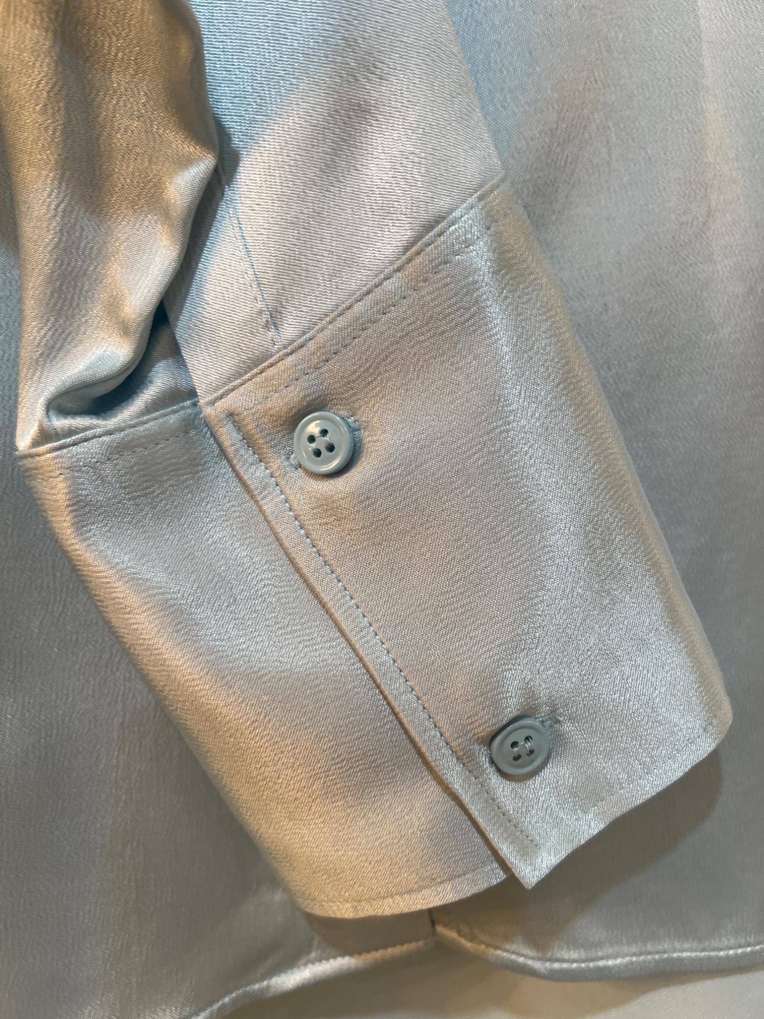 SATIN EFFECT SHIRT