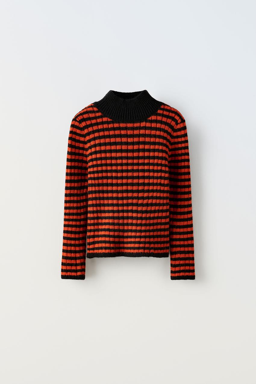 Zara Ribbed Knit Sweater