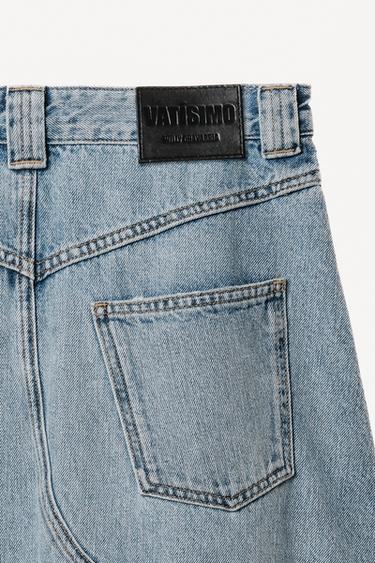 JUPE MI-LONGUE EN JEAN WILLY CHAVARRIA X ZARA - Bleu clair de Zara - Image 5