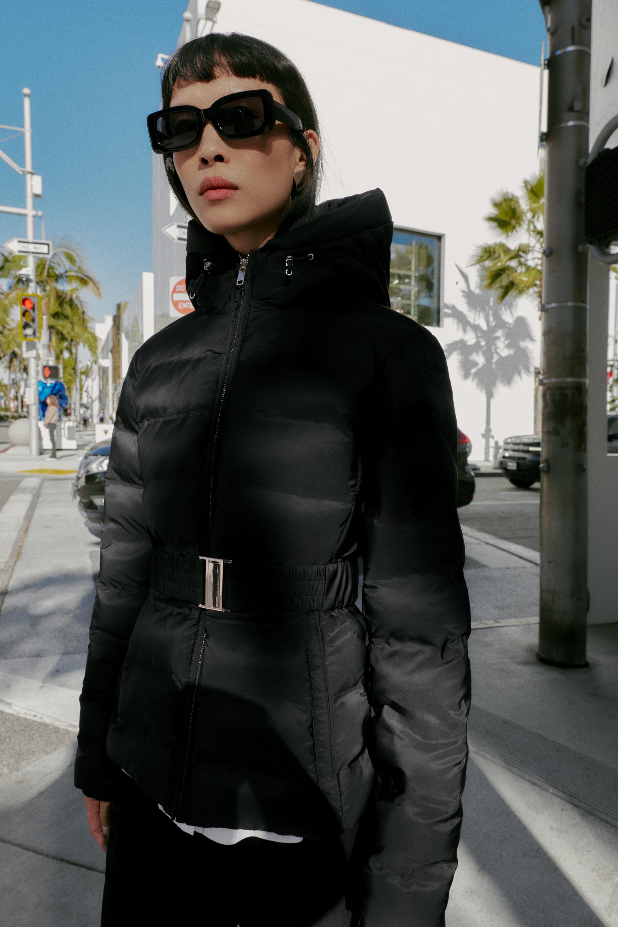 ファーフード付きコート – レディース | ZARA 日本