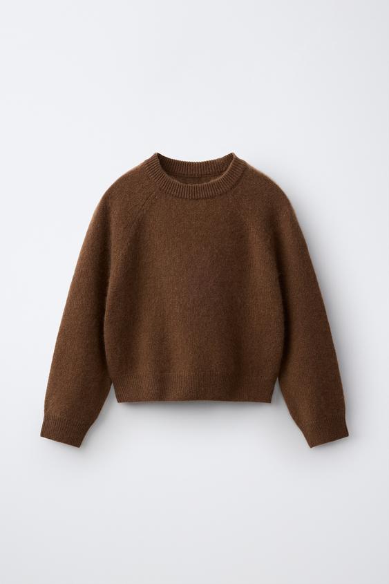 カシミヤ100% セーターブラウン0Zaraのカシミヤ100% セーター - ブラウン - 画像 0