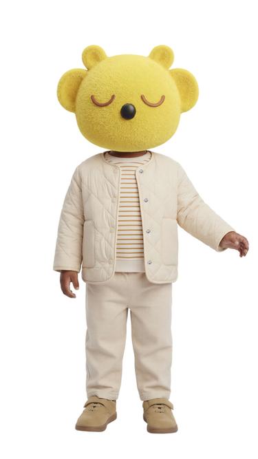 CAZADORA NYLON BORREGUILLO WATER REPELLENT - Crudo de Zara