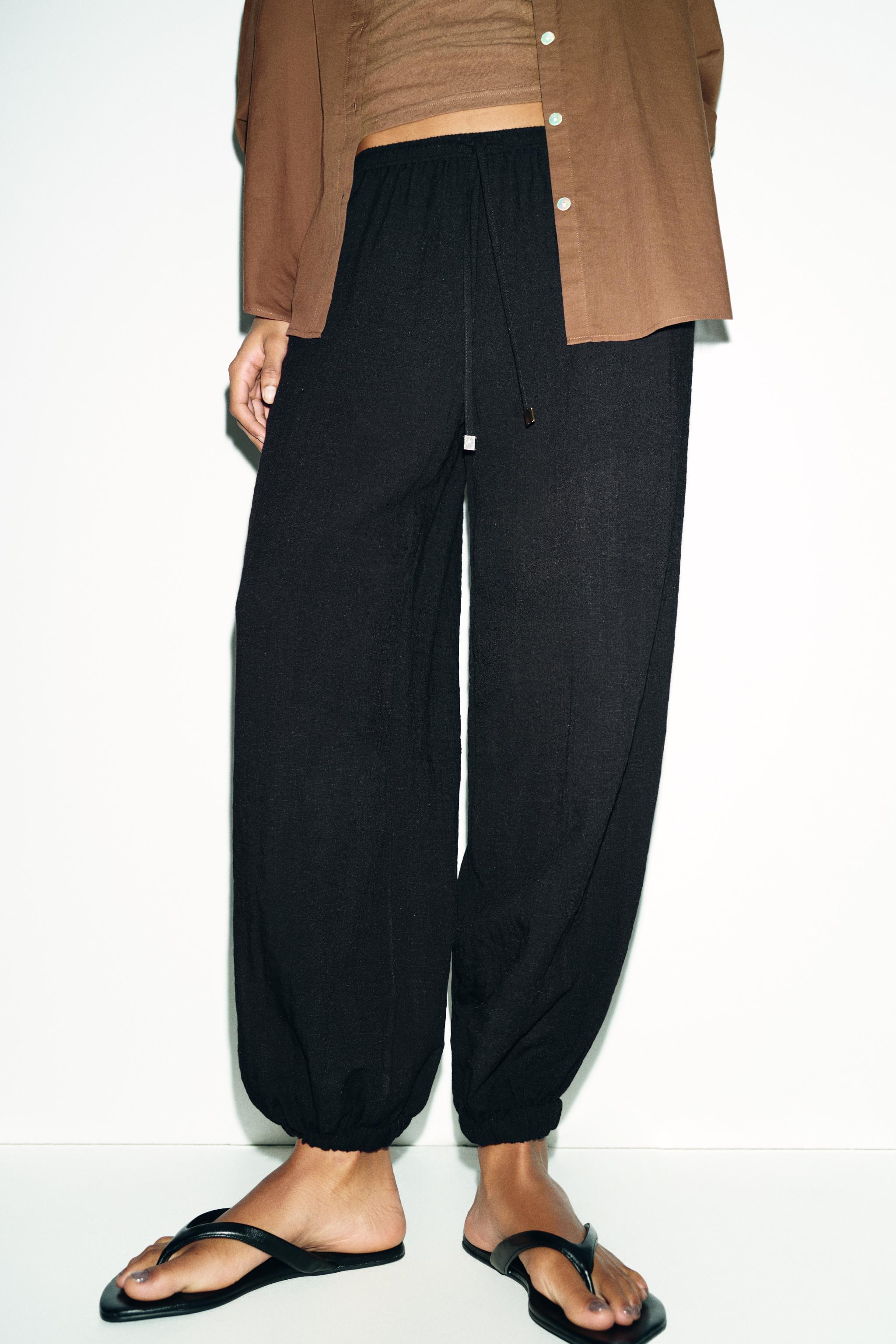 ELASTIC WAISTBAND PANTS