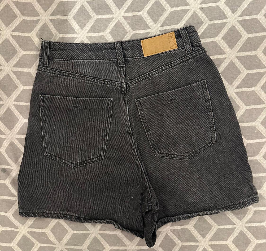 MOM FIT DENIM SHORTS - Image 2