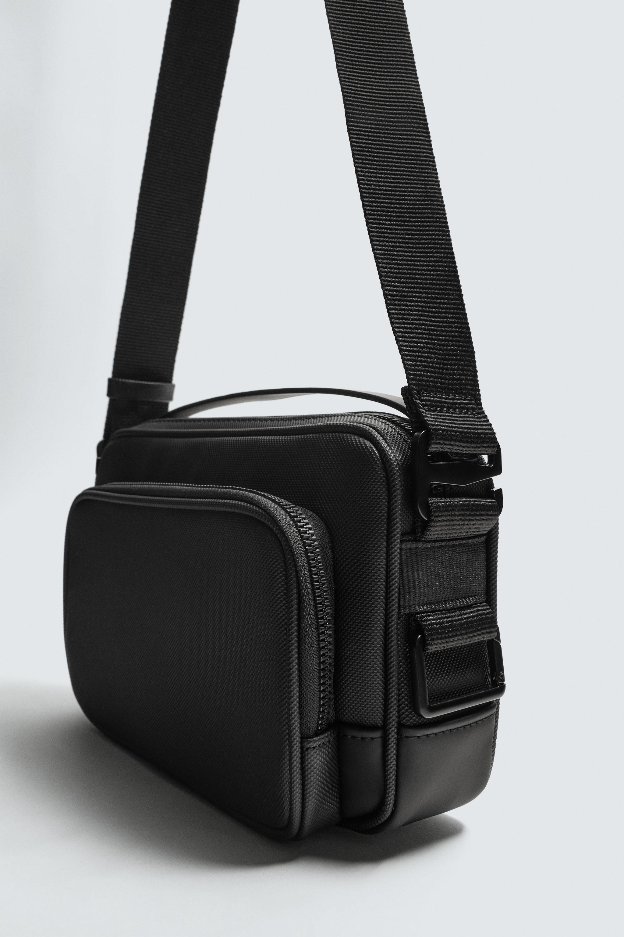 テクスチャードクロスボディバッグ - ブラック | ZARA Japan / 日本