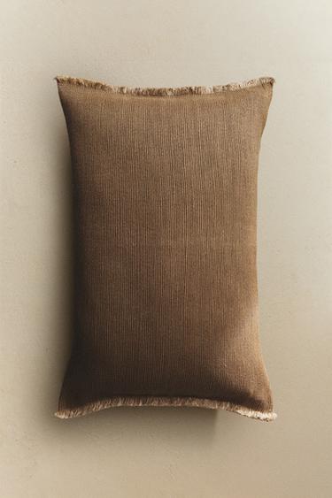 HOUSSE DE COUSSIN LIN - Sable de Zara - Image 4