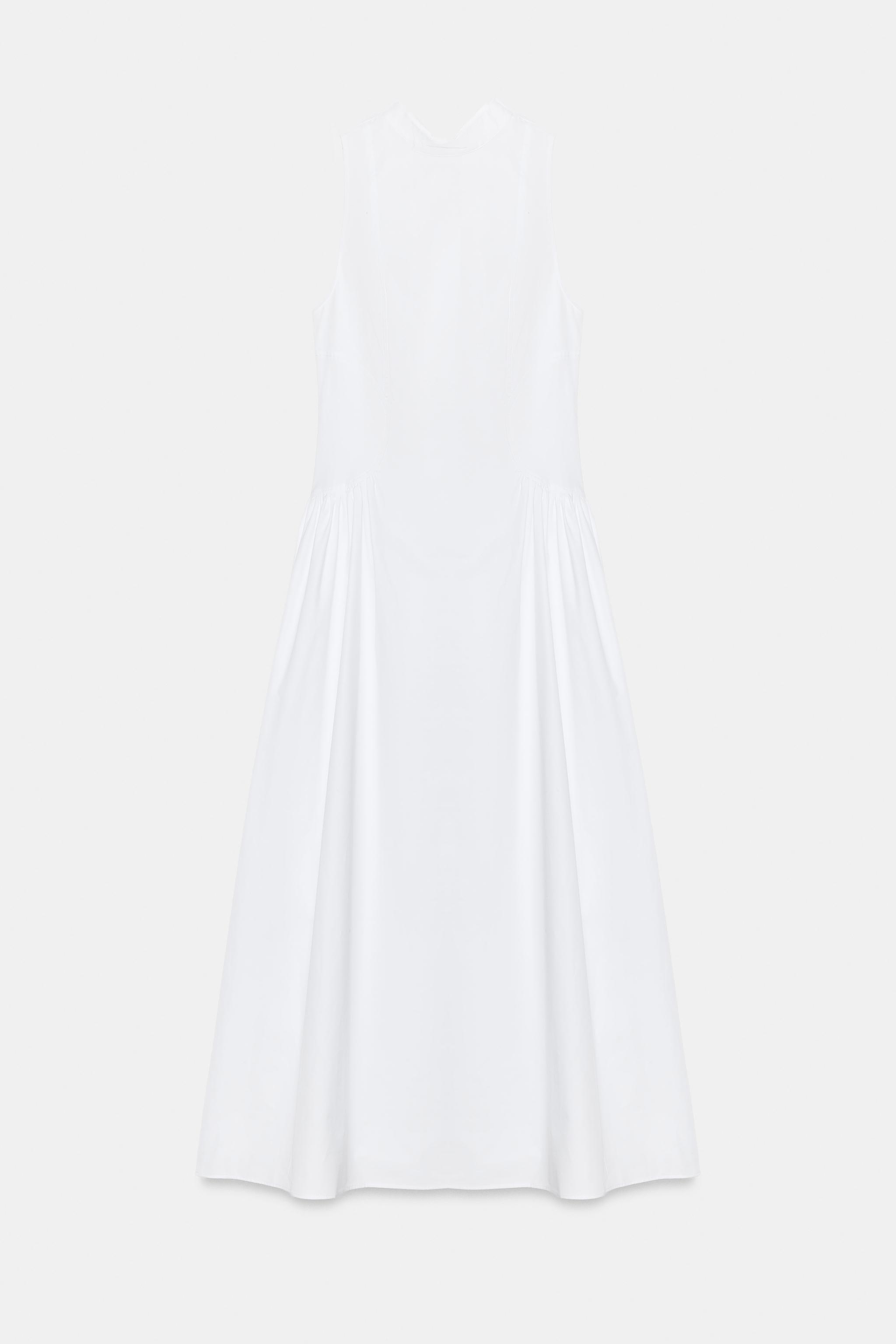 ROBE MI-LONGUE DOS NU