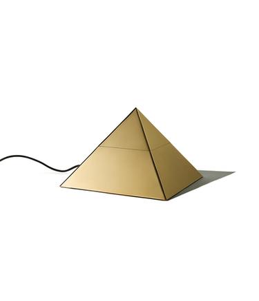 Zara ALEXANDRE DE BETAK PYRAMID LAMP - Golden - Image 0