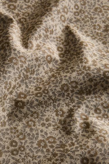 MINI FLORAL PRINT TABLECLOTH - Brick by Zara - Image 2