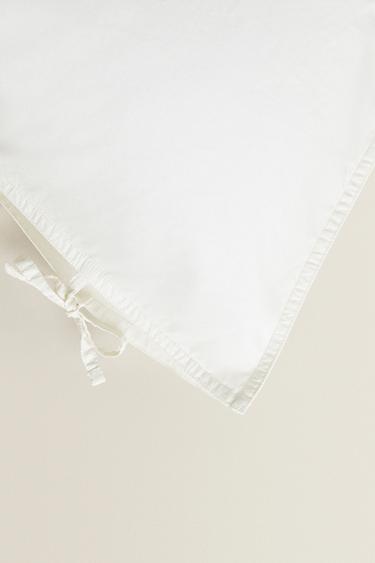 TAIE D’OREILLER UNIE ENFANT - Blanc cassé de Zara - Image 1