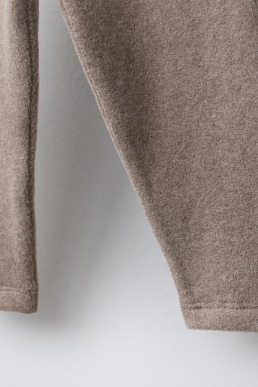 LEGGING UNI SOFT TOUCH - Marron clair de Zara - Image 3