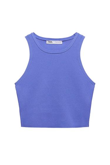 KNIT CROP TOP
