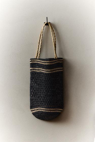 PAPER TOTE BAG - Two-tone by Zara - Image 5