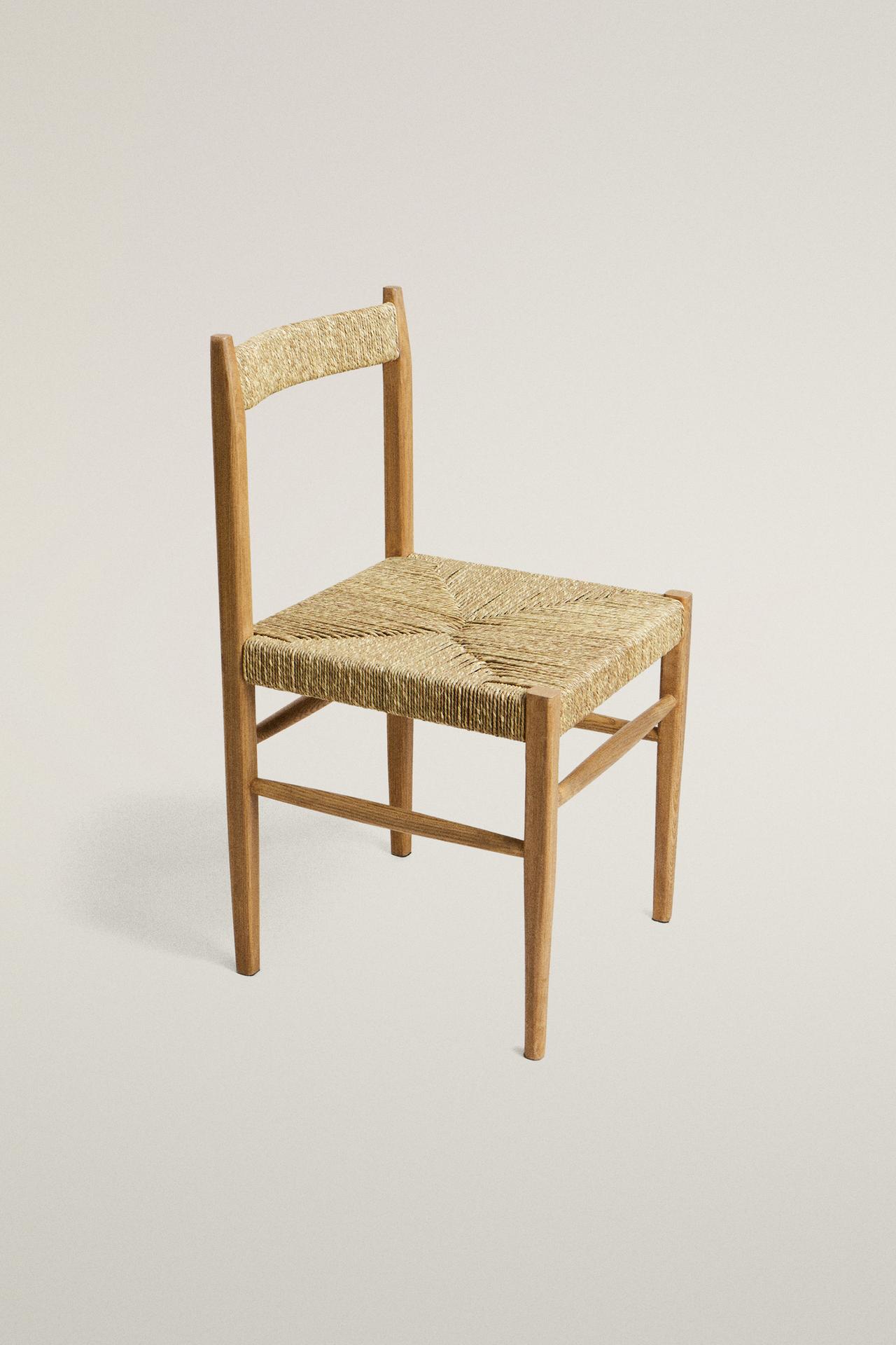 ASH WOOD CHAIR — Light beige