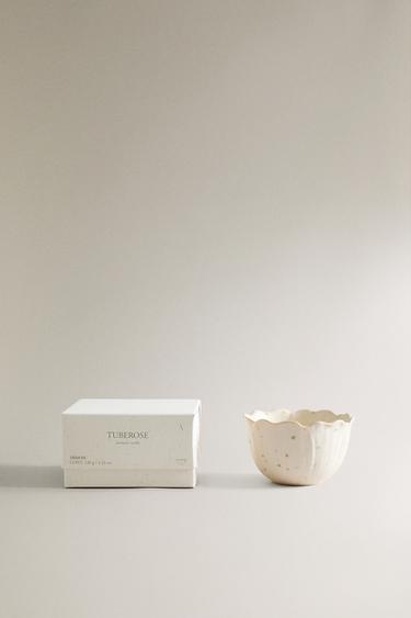 (120 G) TUBEROSE SCENTED CANDLE - Purple by Zara - Image 0