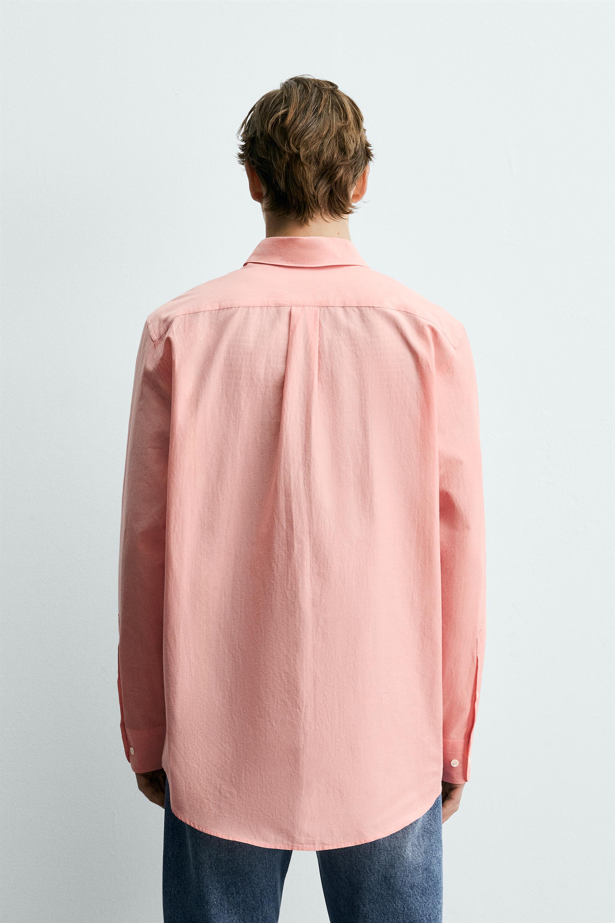 REGULAR FIT FLOWY POCKET SHIRT AARON LEVINE X ZARA