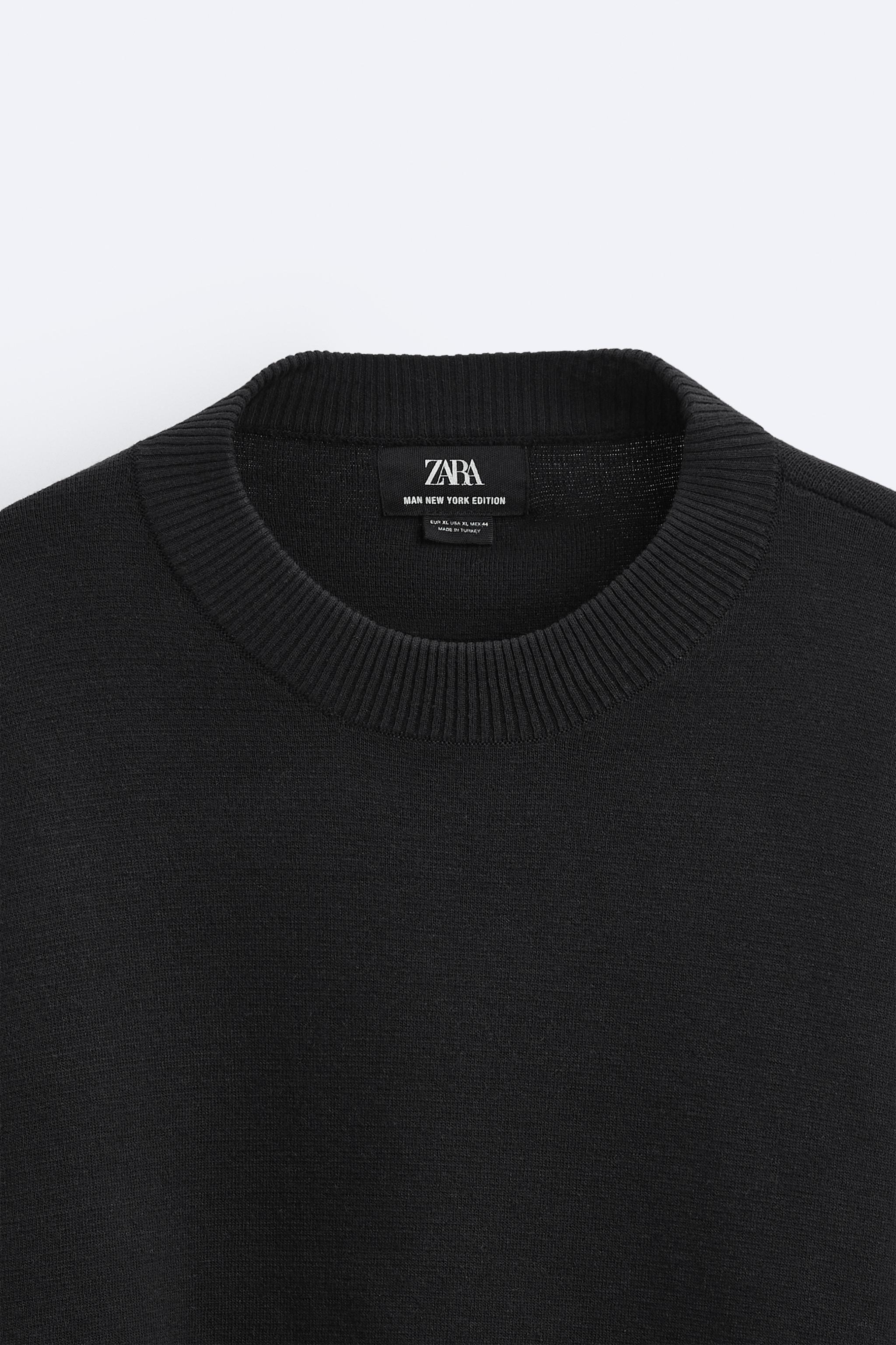 OVERSIZE FIT SWEATER LIMITED EDITION - Black | ZARA Canada
